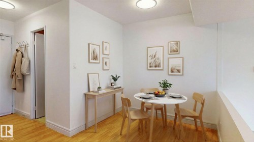 417 10160 114 Street, Edmonton, AB - Indoor Photo Showing Dining Room