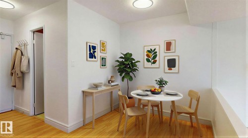 417 10160 114 Street, Edmonton, AB - Indoor Photo Showing Dining Room