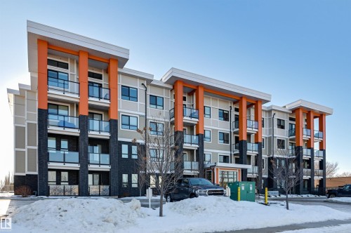 101 17 Columbia Avenue, Devon, AB - Outdoor With Facade