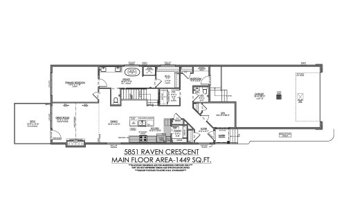 Floor plan - 5851 Raven Crescent, Edmonton, AB - Other