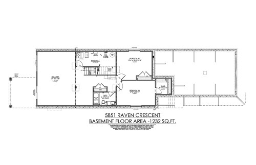 Floor plan - 5851 Raven Crescent, Edmonton, AB - Other