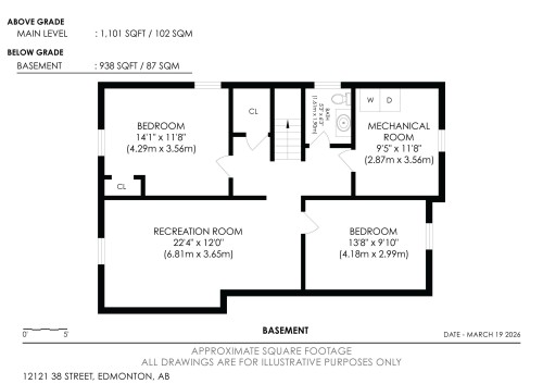 Floor plan - 12121 38 Street, Edmonton, AB - Other