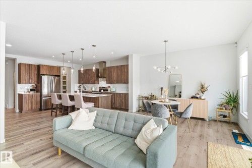 20031 26 Avenue, Edmonton, AB - Indoor Photo Showing Living Room