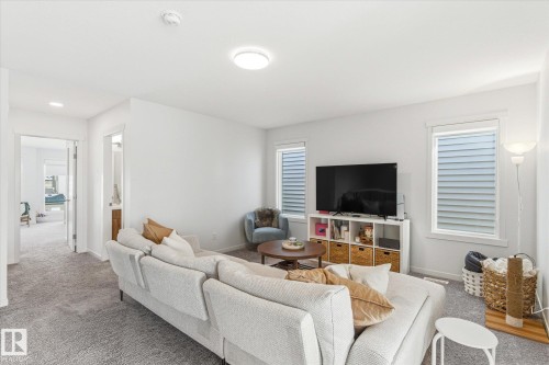 20031 26 Avenue, Edmonton, AB - Indoor Photo Showing Living Room