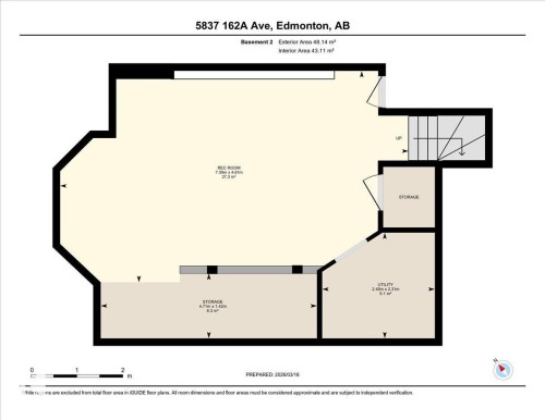 Floor plan - 5837 162A Avenue, Edmonton, AB - Other