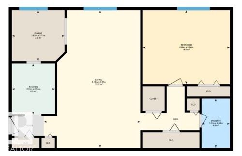 Floor plan - 2 10737 116 Street, Edmonton, AB - Other