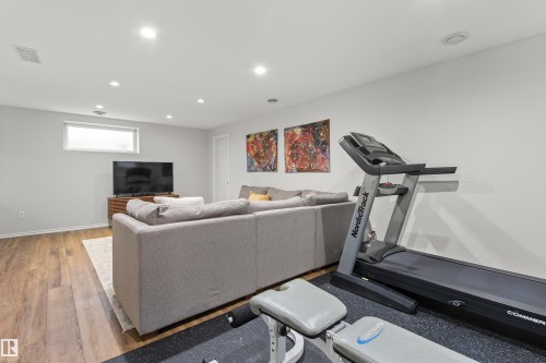 1849 Holman Crescent, Edmonton, AB - Indoor Photo Showing Gym Room
