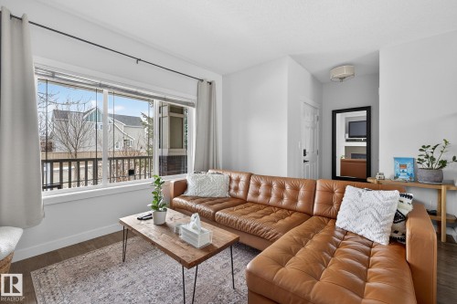 9708 220 Street, Edmonton, AB - Indoor Photo Showing Living Room