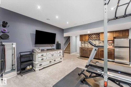 4 Hewitt Circle, Spruce Grove, AB - Indoor Photo Showing Gym Room