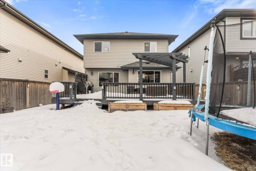4 Hewitt Circle, Spruce Grove, AB - Outdoor With Deck Patio Veranda With Exterior