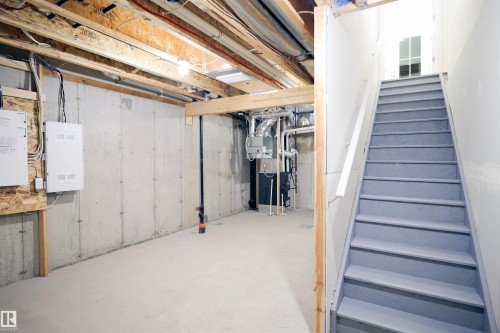 53 7110 Keswick Common Sw, Edmonton, AB - Indoor Photo Showing Basement