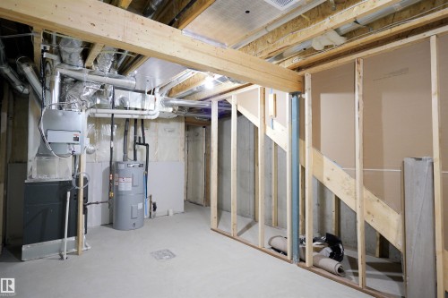 53 7110 Keswick Common Sw, Edmonton, AB - Indoor Photo Showing Basement