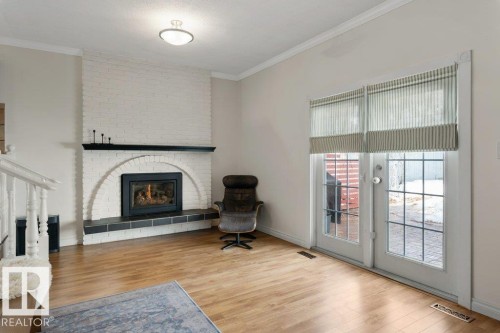 7 Murray Crescent, St. Albert, AB - Indoor Photo Showing Other Room With Fireplace