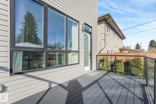 8319 80 Avenue, Edmonton, AB - Outdoor With Deck Patio Veranda With Exterior