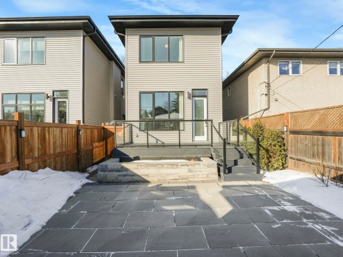 8319 80 Avenue, Edmonton, AB - Outdoor With Deck Patio Veranda With Exterior