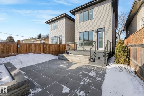 8319 80 Avenue, Edmonton, AB - Outdoor With Deck Patio Veranda