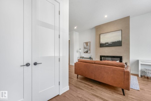 8319 80 Avenue, Edmonton, AB - Indoor With Fireplace