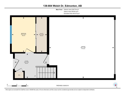 Floor plan - 138 804 Welsh Drive, Edmonton, AB - Other