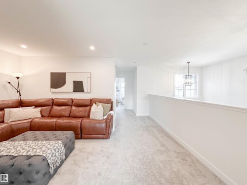 29 Cannes Cove, St. Albert, AB - Indoor Photo Showing Living Room
