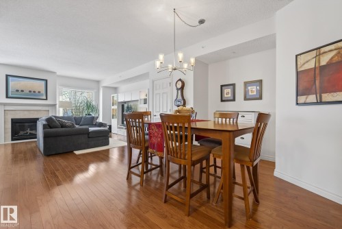 307 10108 125 Street, Edmonton, AB - Indoor With Fireplace