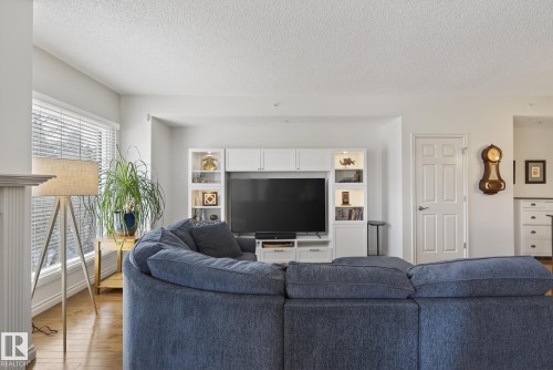 307 10108 125 Street, Edmonton, AB - Indoor Photo Showing Living Room