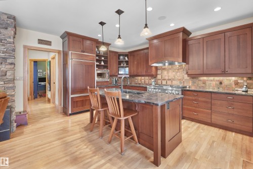 9135 117 Street, Edmonton, AB - Indoor Photo Showing Kitchen With Double Sink With Upgraded Kitchen