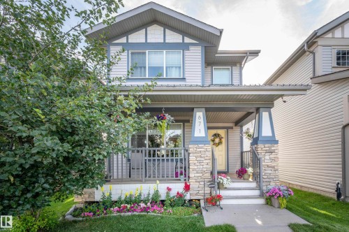 671 Secord Boulevard, Edmonton, AB - Outdoor With Deck Patio Veranda