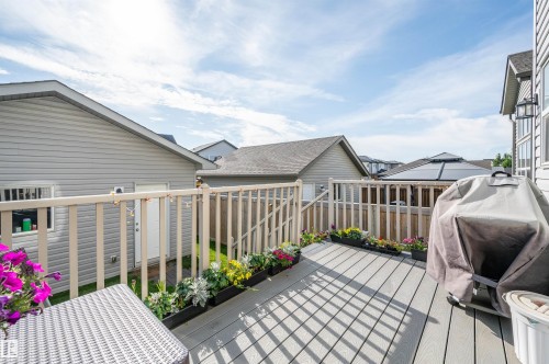 671 Secord Boulevard, Edmonton, AB - Outdoor With Deck Patio Veranda With Exterior
