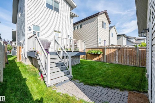 671 Secord Boulevard, Edmonton, AB - Outdoor With Deck Patio Veranda With Exterior