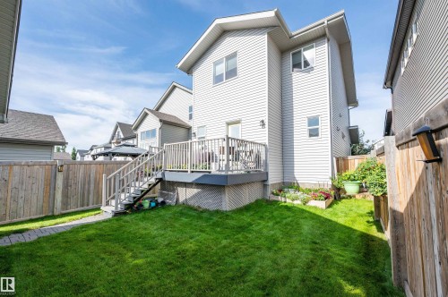 671 Secord Boulevard, Edmonton, AB - Outdoor With Deck Patio Veranda With Exterior