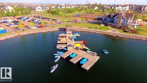 111 3040 Spence Wynd, Edmonton, AB - Outdoor With Body Of Water With View