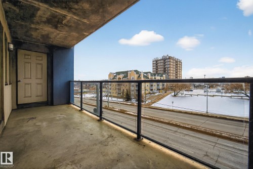 203 9707 106 Street, Edmonton, AB - Outdoor With Balcony With View
