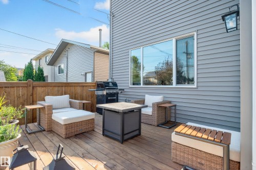 9738 75 Avenue, Edmonton, AB - Outdoor With Deck Patio Veranda With Exterior