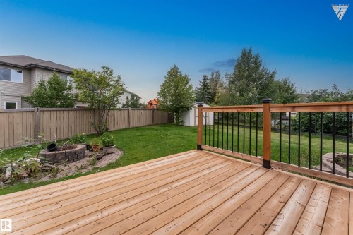 3504 21 Street, Edmonton, AB - Outdoor With Deck Patio Veranda With Backyard