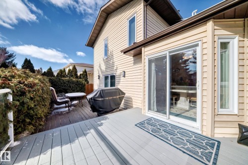 17911 57 Avenue, Edmonton, AB - Outdoor With Deck Patio Veranda With Exterior