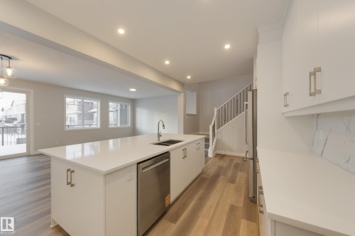 2624 206 Street, Edmonton, AB - Indoor Photo Showing Kitchen With Double Sink