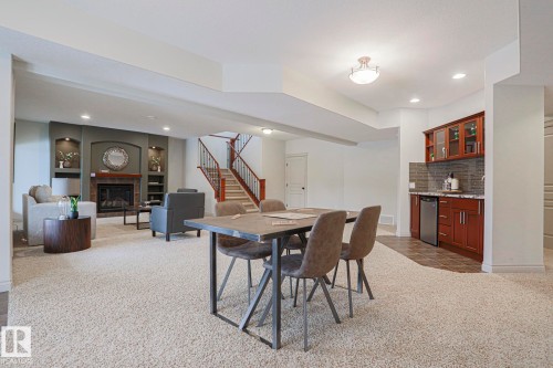 21 Willow Way, Stony Plain, AB - Indoor With Fireplace