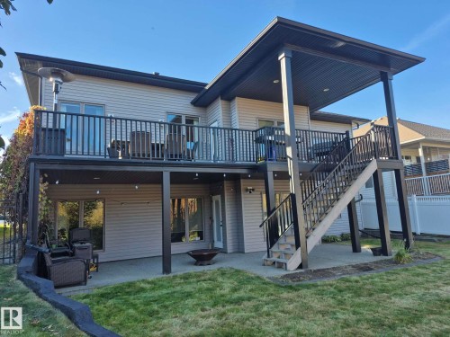 21 Willow Way, Stony Plain, AB - Outdoor With Deck Patio Veranda