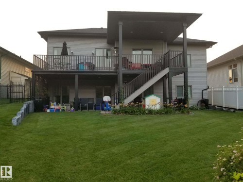 21 Willow Way, Stony Plain, AB - Outdoor With Deck Patio Veranda With Exterior