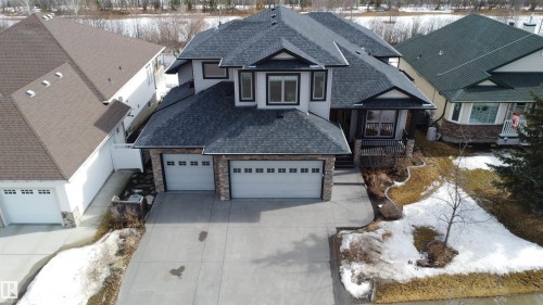 21 Willow Way, Stony Plain, AB - Outdoor With Facade