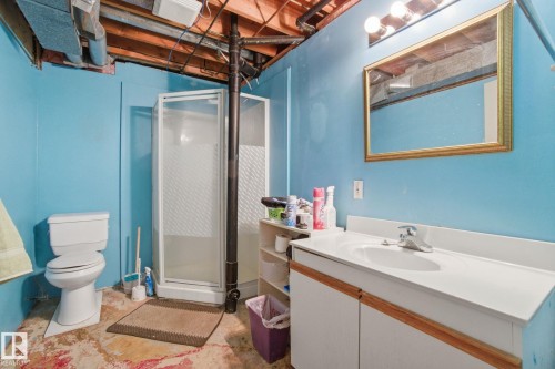 3 piece bath in basement - 82 Windermere Drive, Spruce Grove, AB - Indoor Photo Showing Bathroom