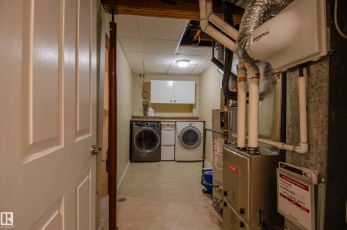 Lower floor - 3516 13 Avenue, Edmonton, AB - Indoor Photo Showing Laundry Room