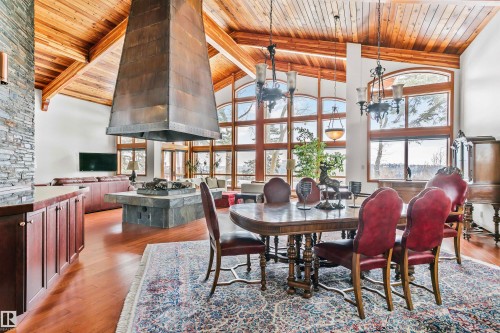 12 Wellington Crescent, Edmonton, AB - Indoor Photo Showing Dining Room