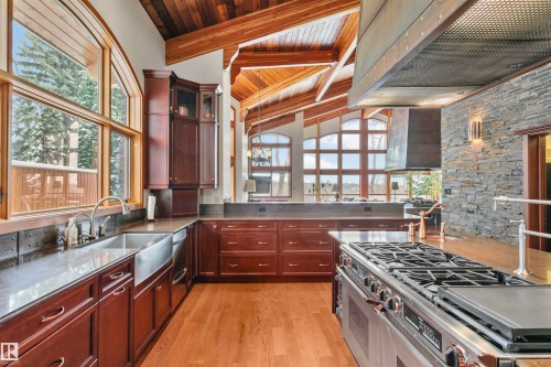 12 Wellington Crescent, Edmonton, AB - Indoor Photo Showing Kitchen