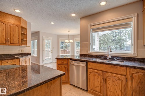 237 Bulyea Road, Edmonton, AB - Indoor Photo Showing Kitchen With Double Sink