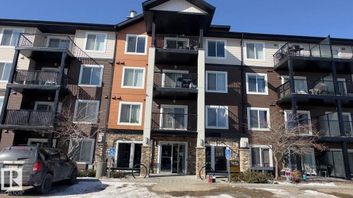 419 142 Ebbers Boulevard, Edmonton, AB - Outdoor With Balcony With Facade
