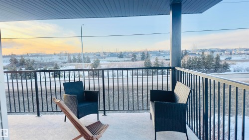 419 142 Ebbers Boulevard, Edmonton, AB - Outdoor With Balcony With Exterior