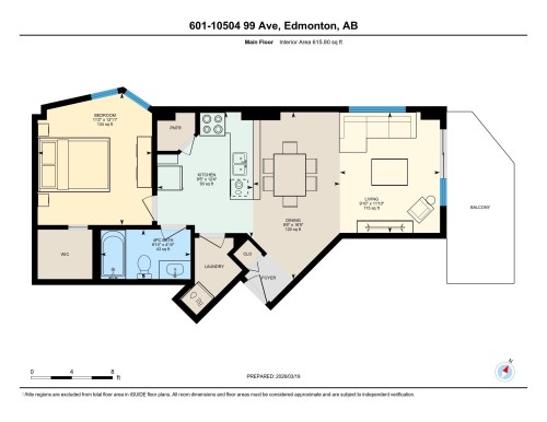 Floor plan - 601 10504 99 Avenue, Edmonton, AB - Other