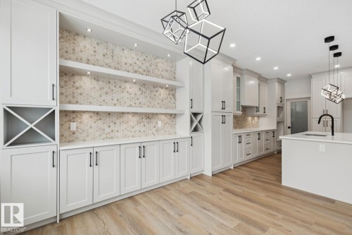 3529 42 Avenue, Beaumont, AB - Indoor Photo Showing Kitchen
