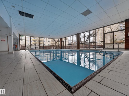 1002 9929 Saskatchewan Drive, Edmonton, AB - Indoor Photo Showing Other Room With In Ground Pool